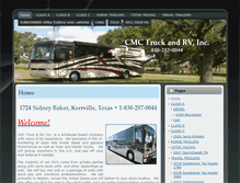 Tablet Screenshot of cmctruckandrv.com